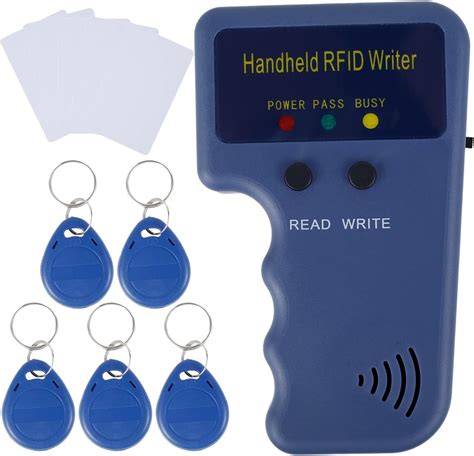 rfid card copier three beeps|Amazon.com: Handheld RFID Card Copier 125KHz ID .